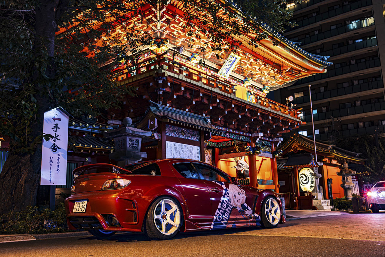 2012 Mazda RX-8 - Motegi MR159 BATTLE V - White | Motegi Wheels